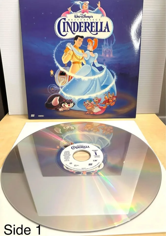 Cinderella Framed Laser Disc image indicator(2)