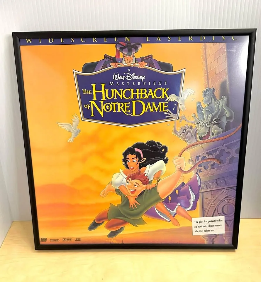 Hunchback of Notre Dame Framed Laser Disc thumbnail