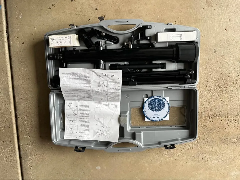 Astrolon Telescope by Edu-Science 525 Power w/ Tripod image indicator(2)