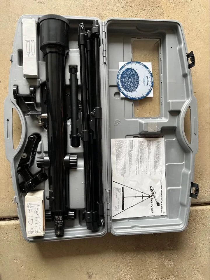 Astrolon Telescope by Edu-Science 525 Power w/ Tripod image indicator(3)