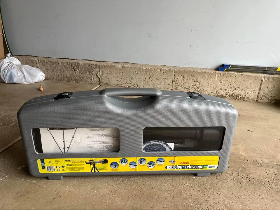 Astrolon Telescope by Edu-Science 525 Power w/ Tripod image indicator(4)