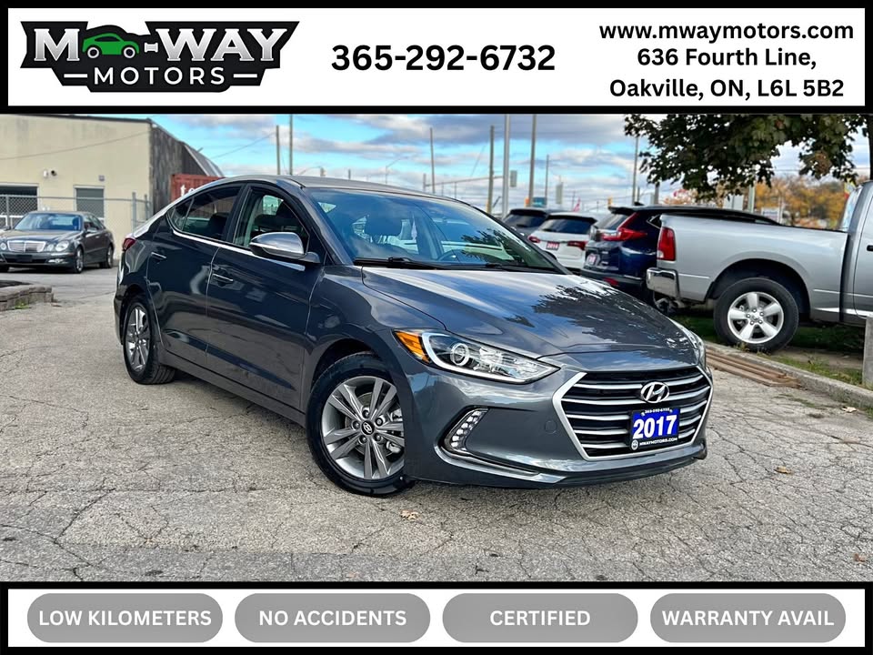 2017 Hyundai elantra one owner no accidents blindspot heated