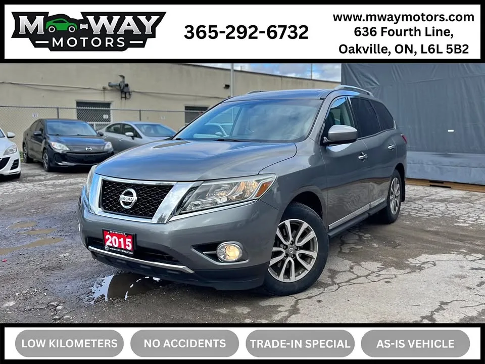 2015 Nissan Pathfinder SL AWD - No Accidents