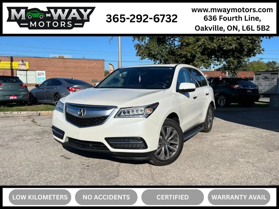 2014 Acura mdx sh-awd no accident all new brakes & rotors