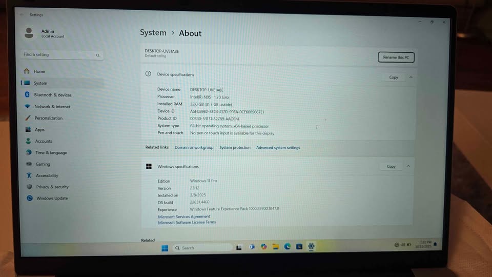 Windows 11 Pro Desktop PC – 32GB RAM - photo 2