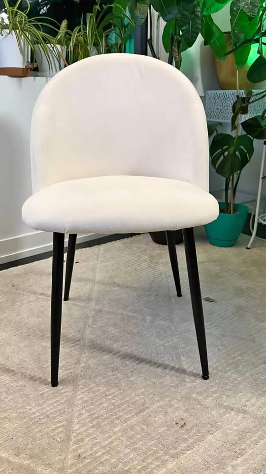 Upholstered Accent Chairs (set of 4) – Excellent Condition