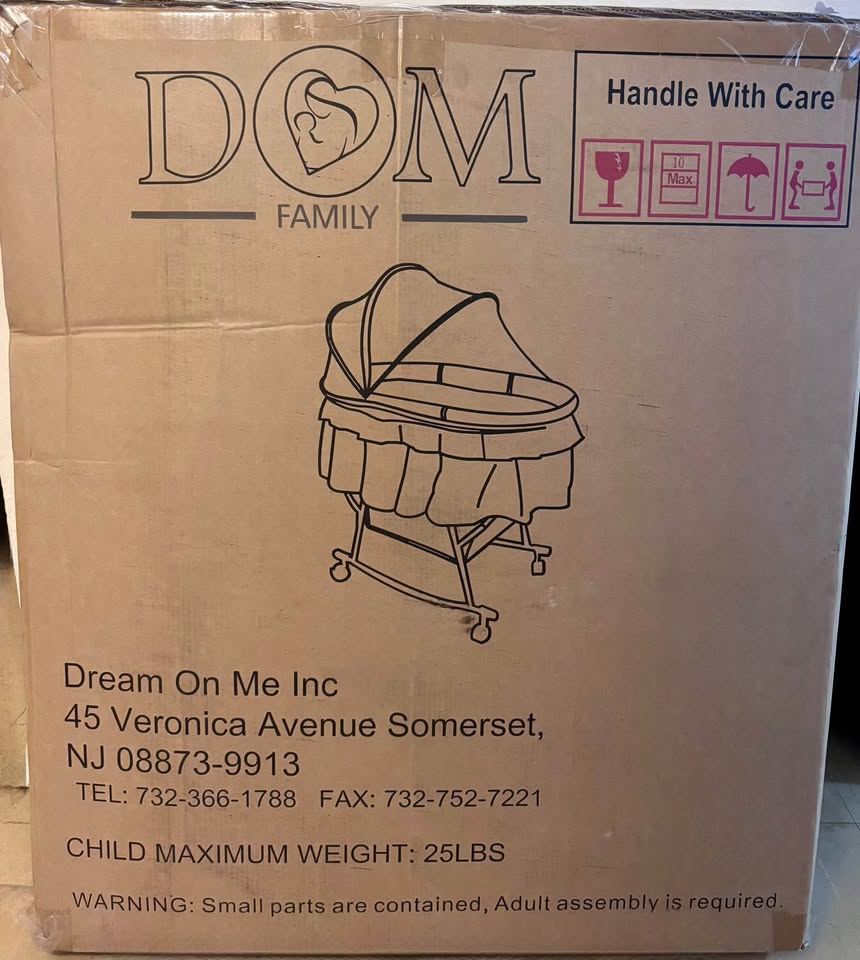 Dream On Me Lacy Portable 2-in-1 Bassinet & Cradle - photo 5