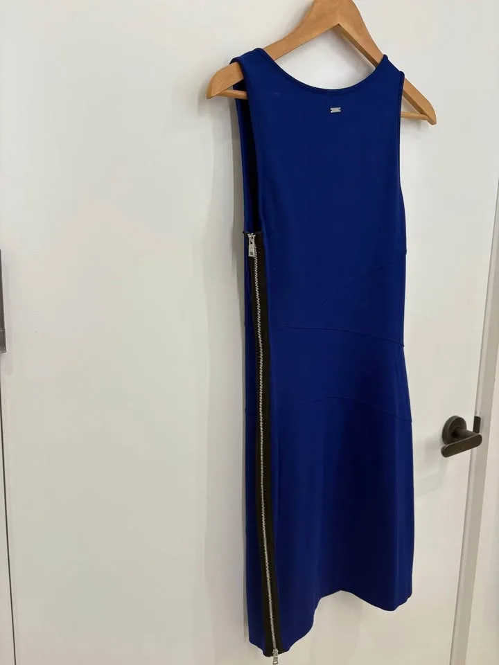 Armani Exchange mini dress with matching beaded earrings image indicator(4)