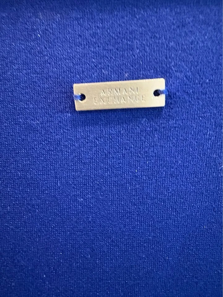 Armani Exchange mini dress with matching beaded earrings image indicator(5)