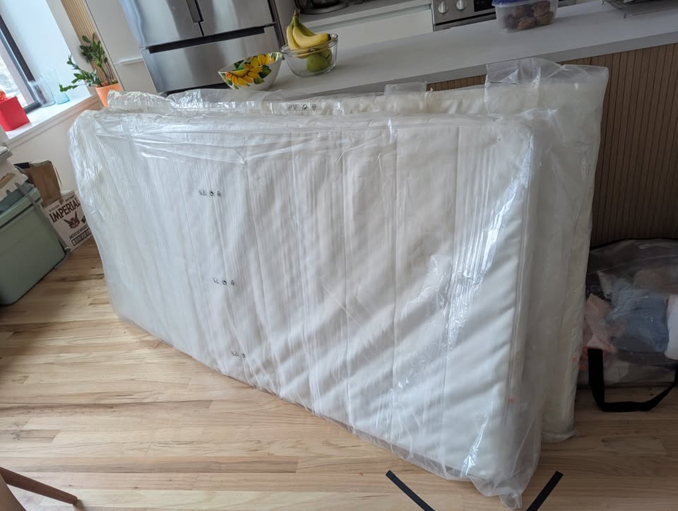 Foam mattress, firm/white - photo 2