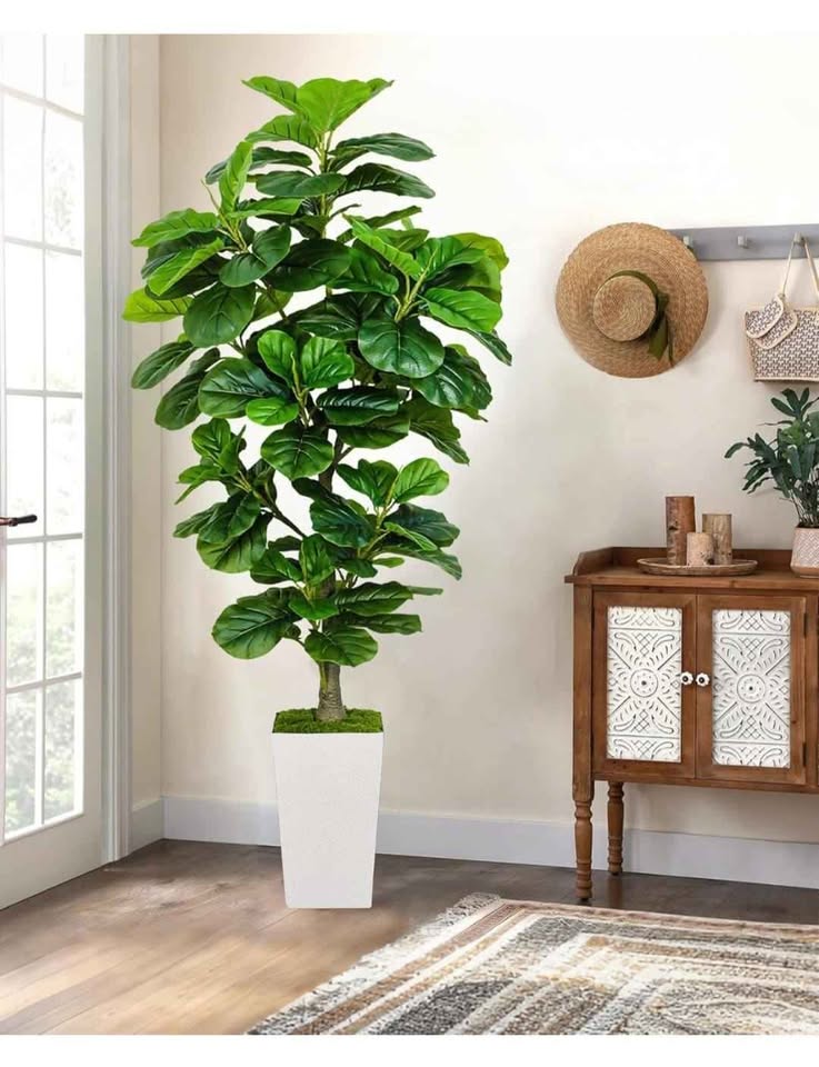 6FT Artificial Fiddle Leaf Fig Tree - photo 2