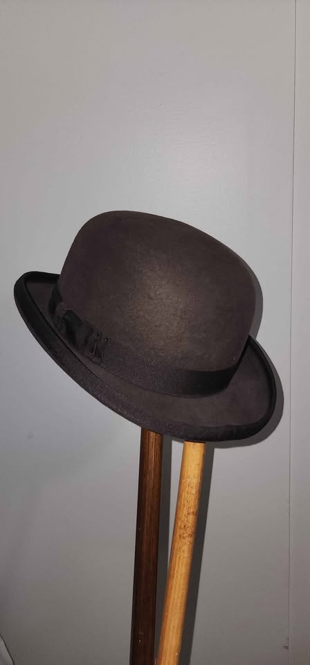 Made in Italy 100% Wool Bowler Hat Cappello Di Qualita - photo 2