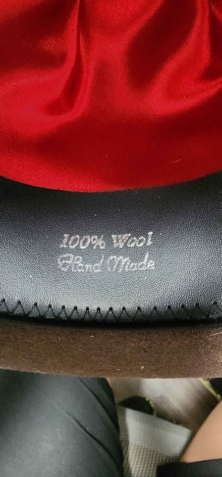 Made in Italy 100% Wool Bowler Hat Cappello Di Qualita - photo 5