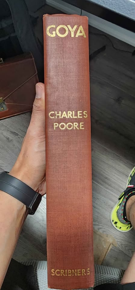 Goya by Charles Poore First Edition 1983 - photo 2