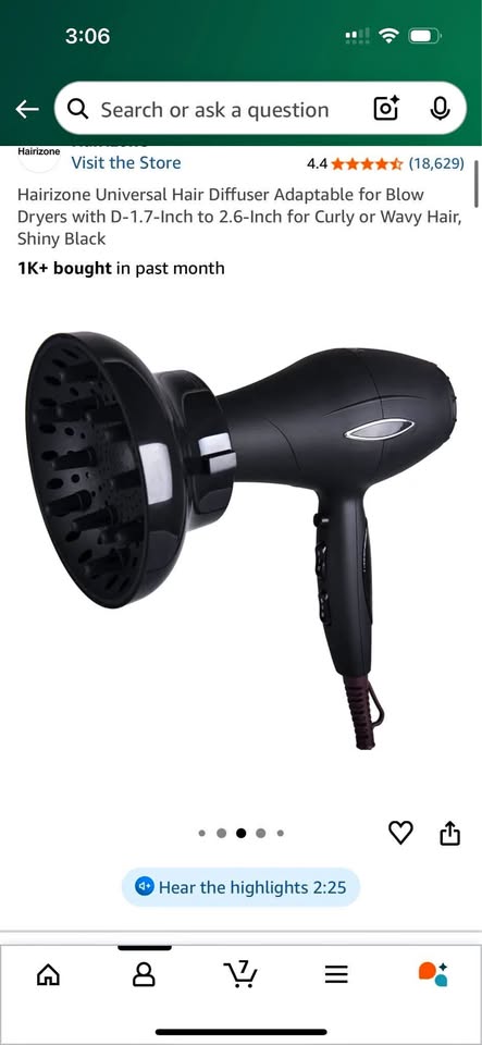 Hairizone Universal Hair Diffuser