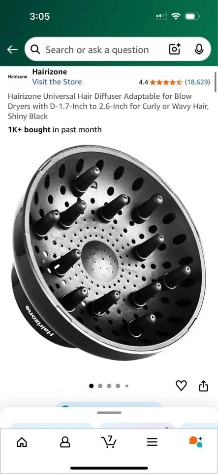 Hairizone Universal Hair Diffuser image indicator(6)