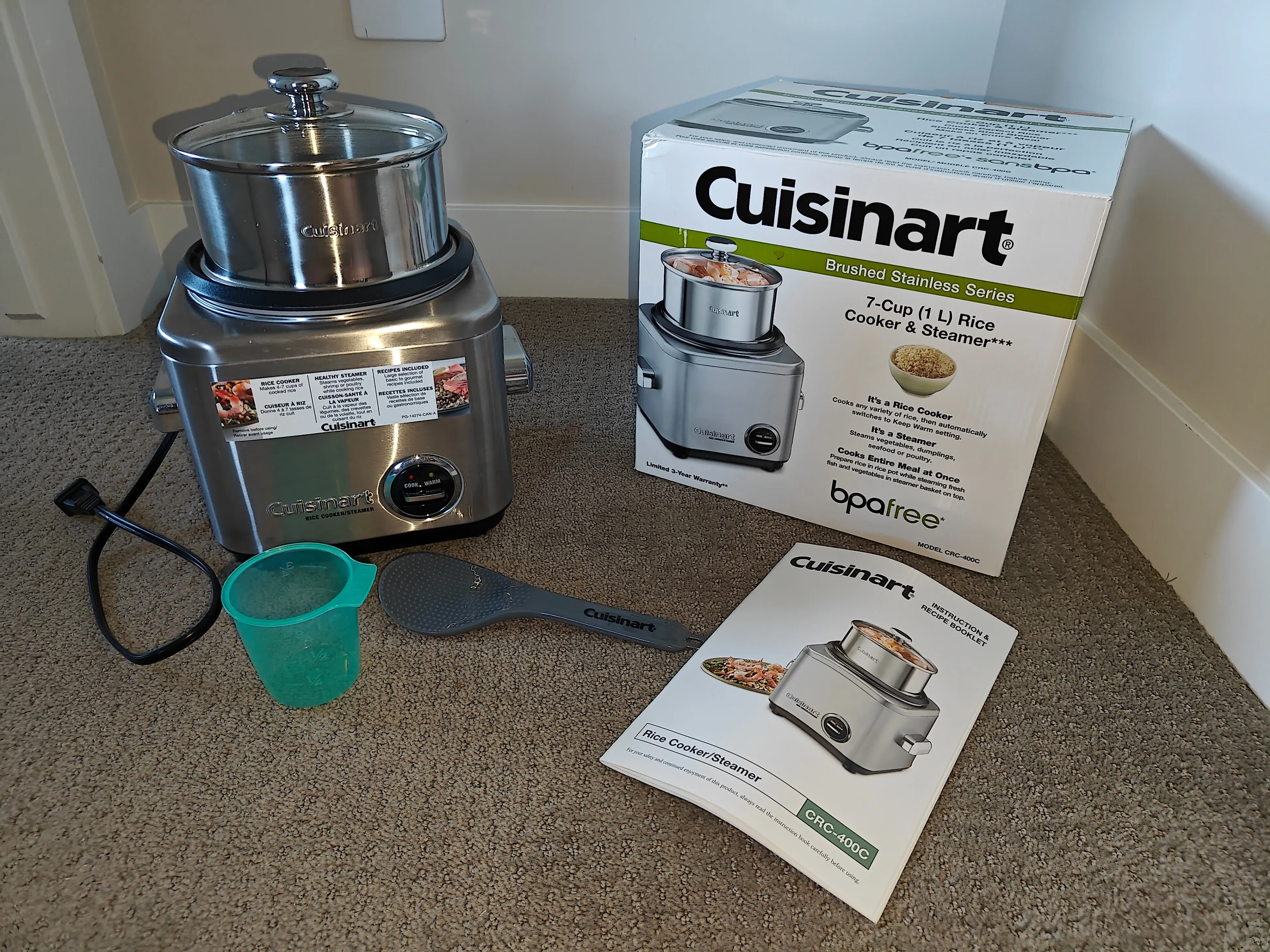 Cuisinart 7-Cup (1.3 L) Rice Cooker & Steamer thumbnail