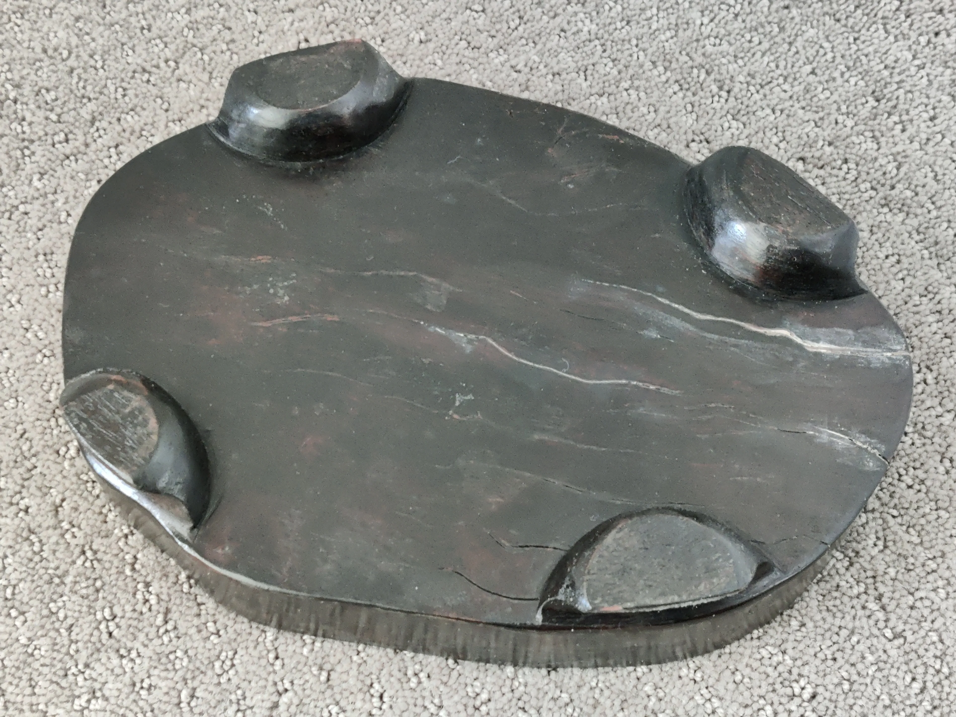 Antique Chinese Porcelain Famille Rose Buddha Statue 5 Children image indicator(9)