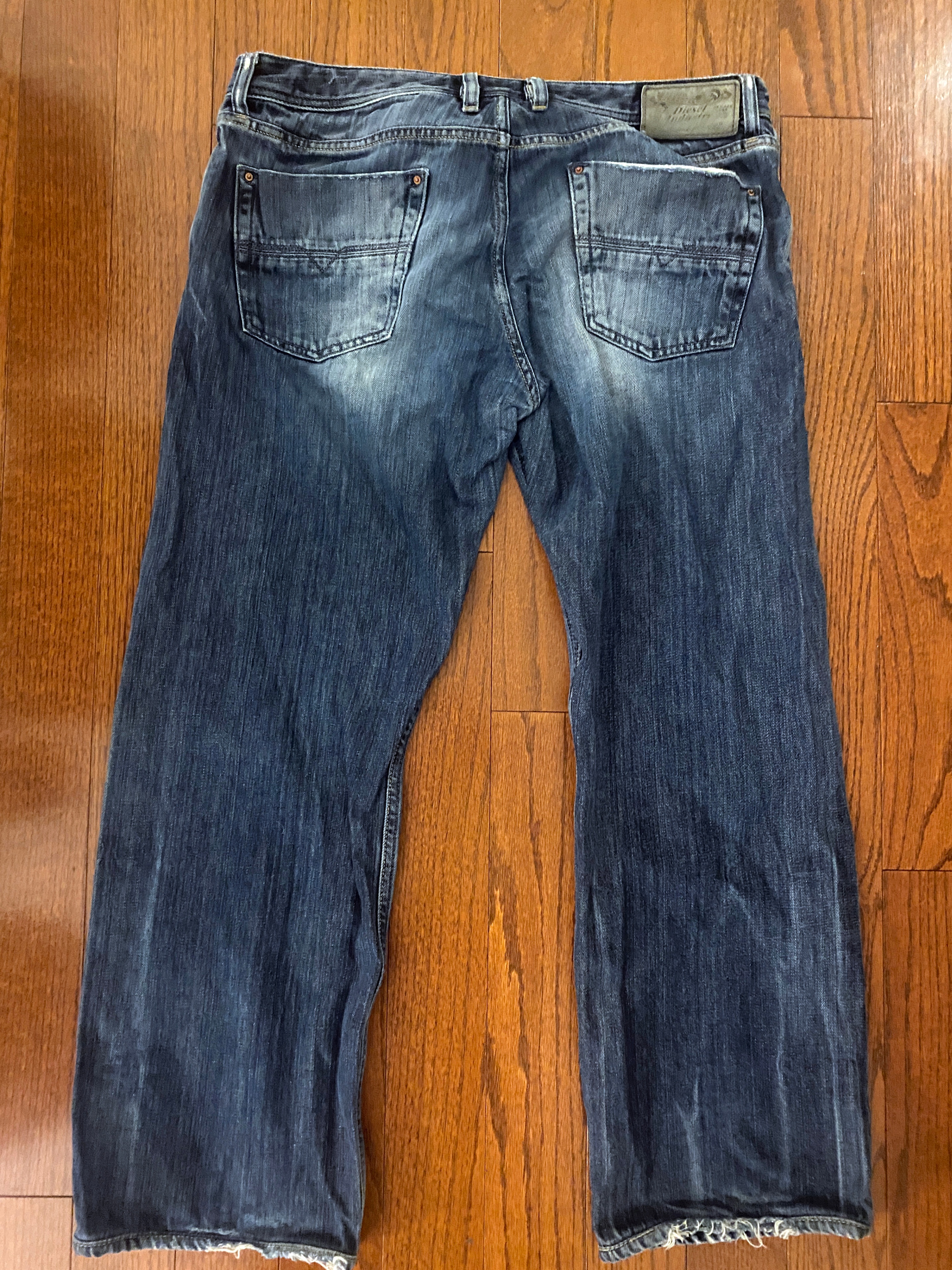Diesel - vintage KURREN distressed boot cut jeans (2009) 34 x 32 - photo 2
