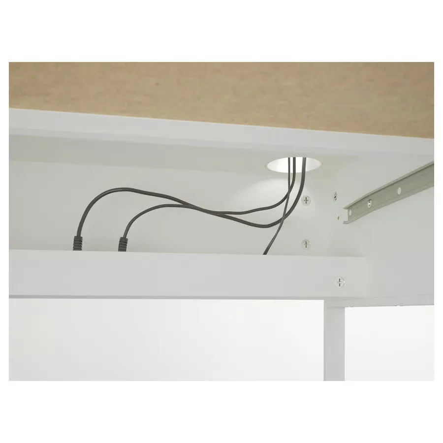 IKEA Micke desk (white) 142x50 cm image indicator(4)