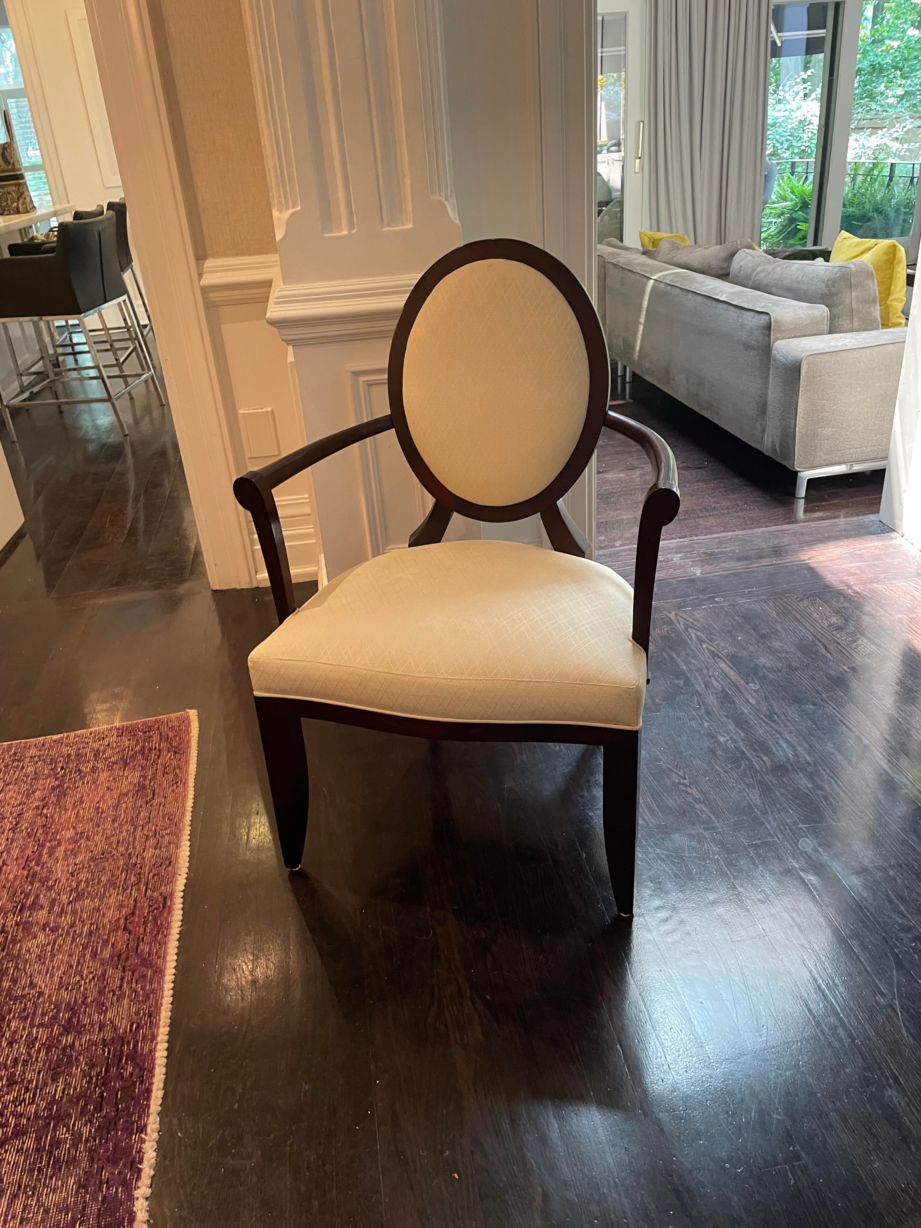 Dining chairs Oval cross back - photo 3