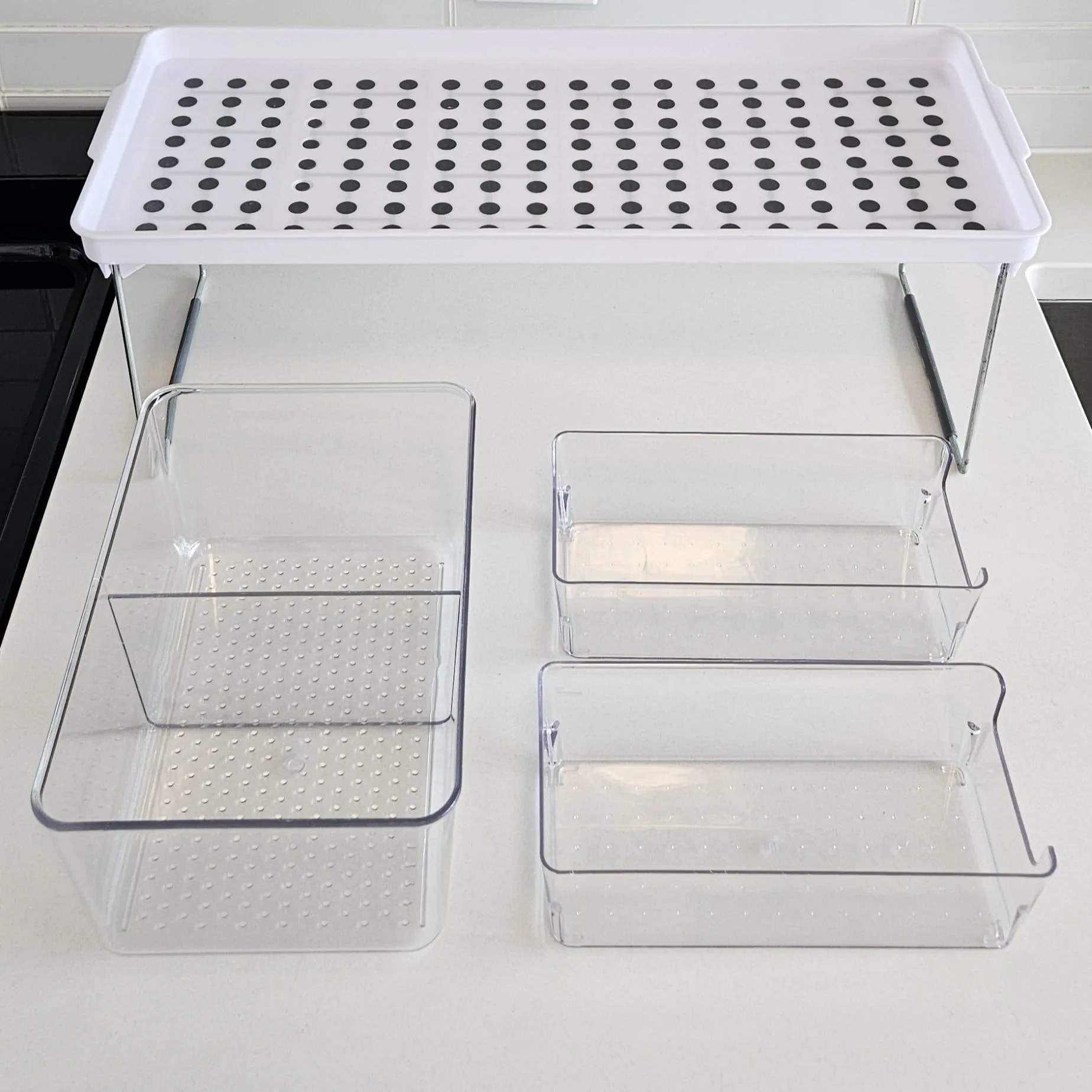 Acrylic Organizers + Cabinet Shelf thumbnail