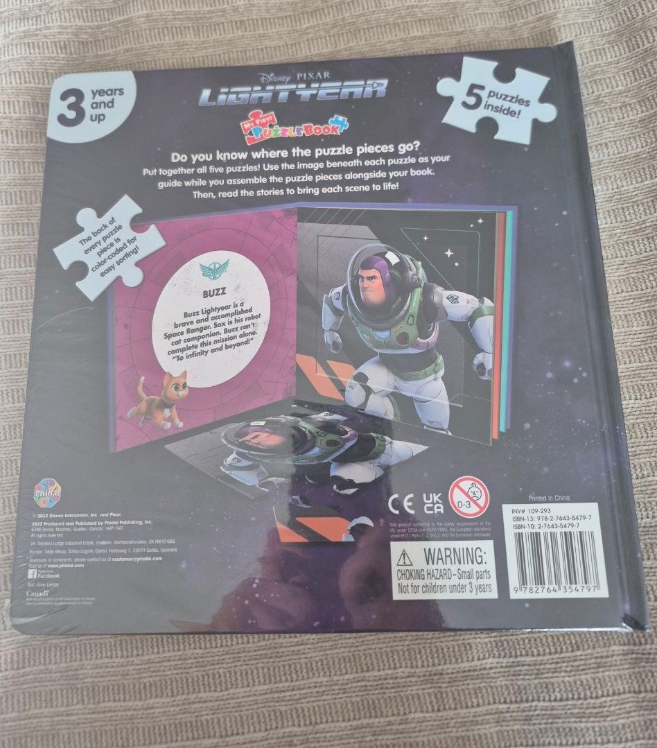 Disney Pixar Lightyear - My First Puzzle Book - photo 3