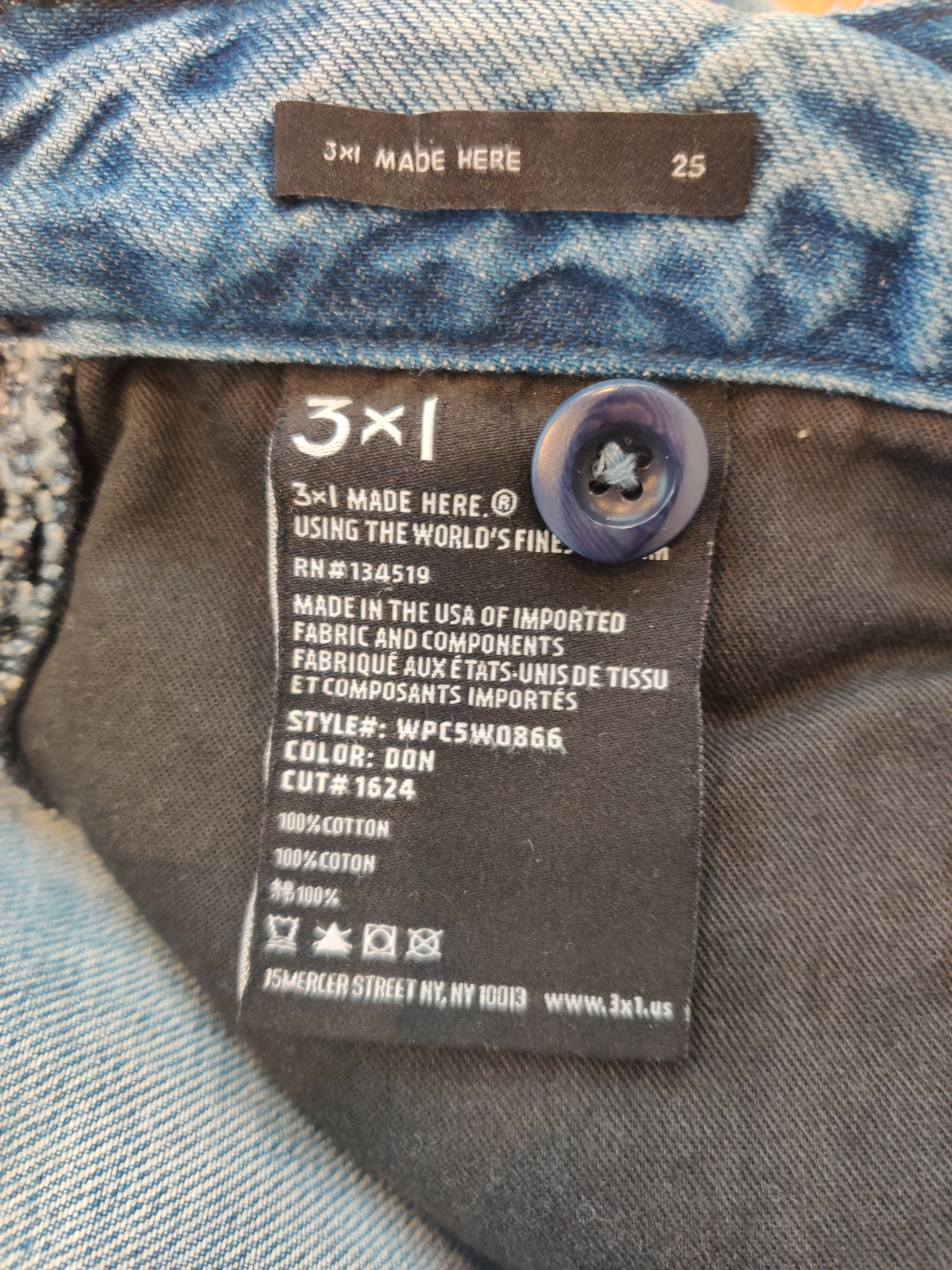 3 x 1 designer women's wide-leg " two way fashion denim " - photo 5