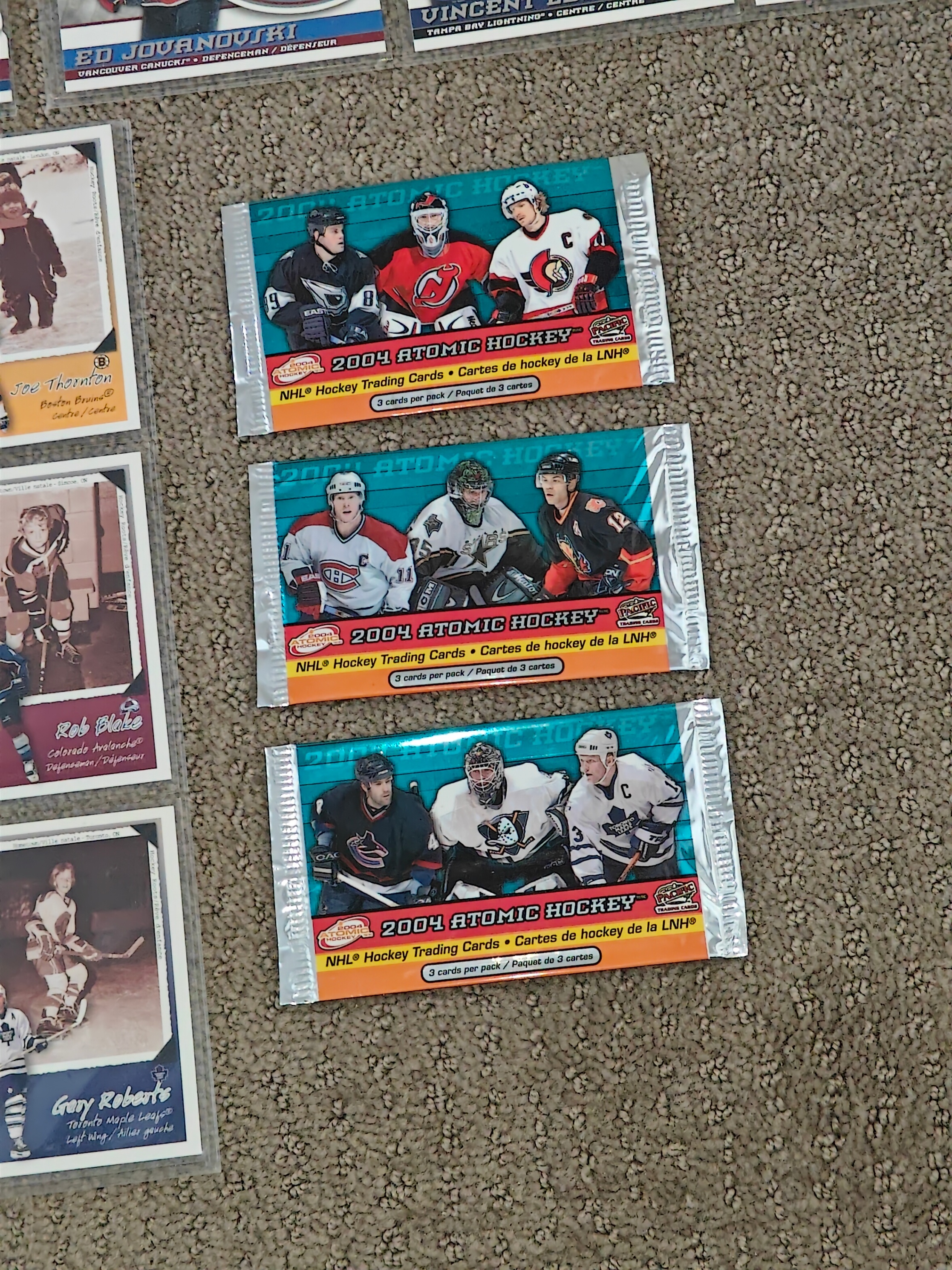 2003-04 McDonalds Pacific Atomic Hockey Trading Cards - 26 Count - photo 5