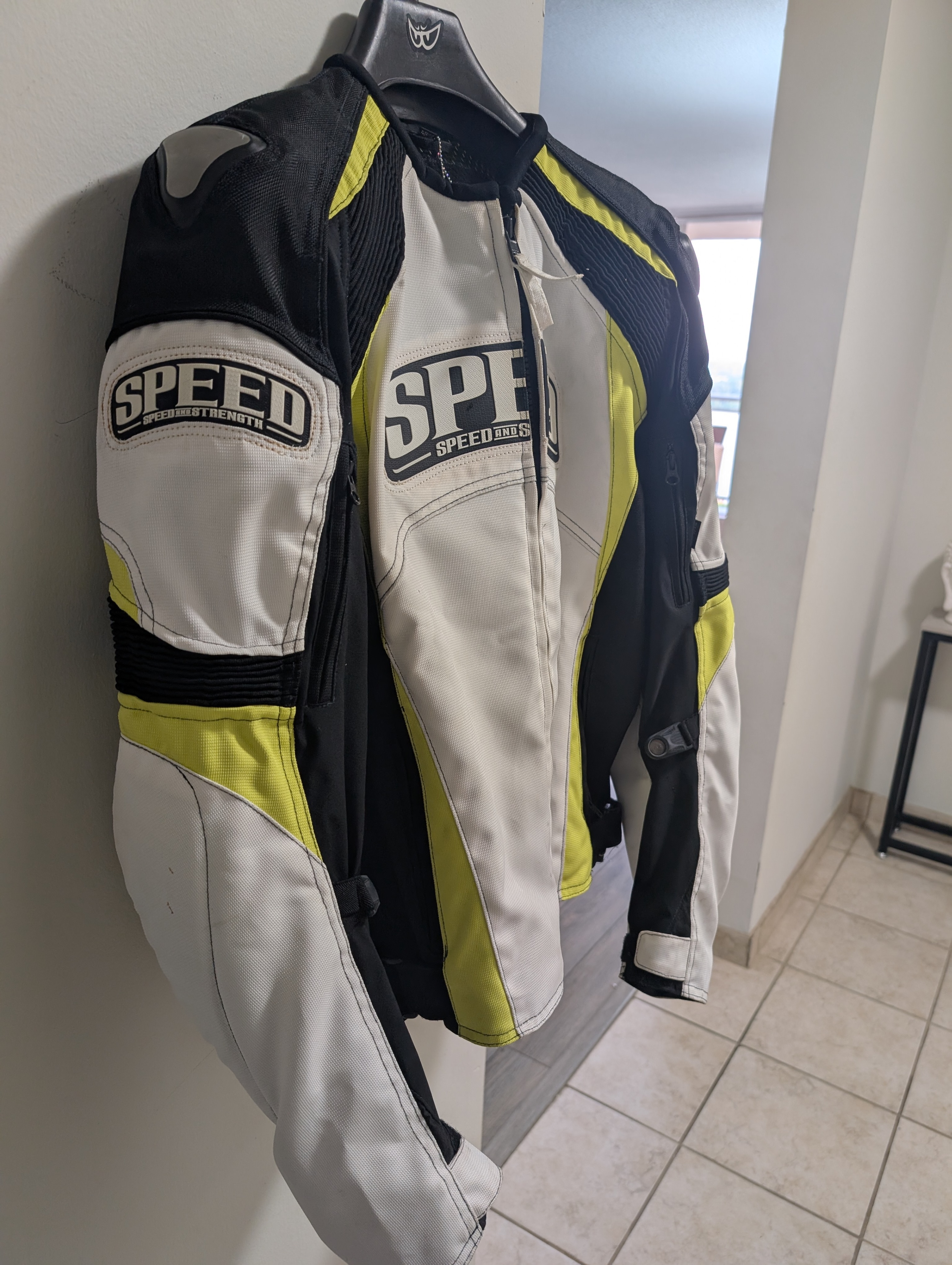 Speed and Strength" Motorcycle Jacket - Men's Large - photo 2