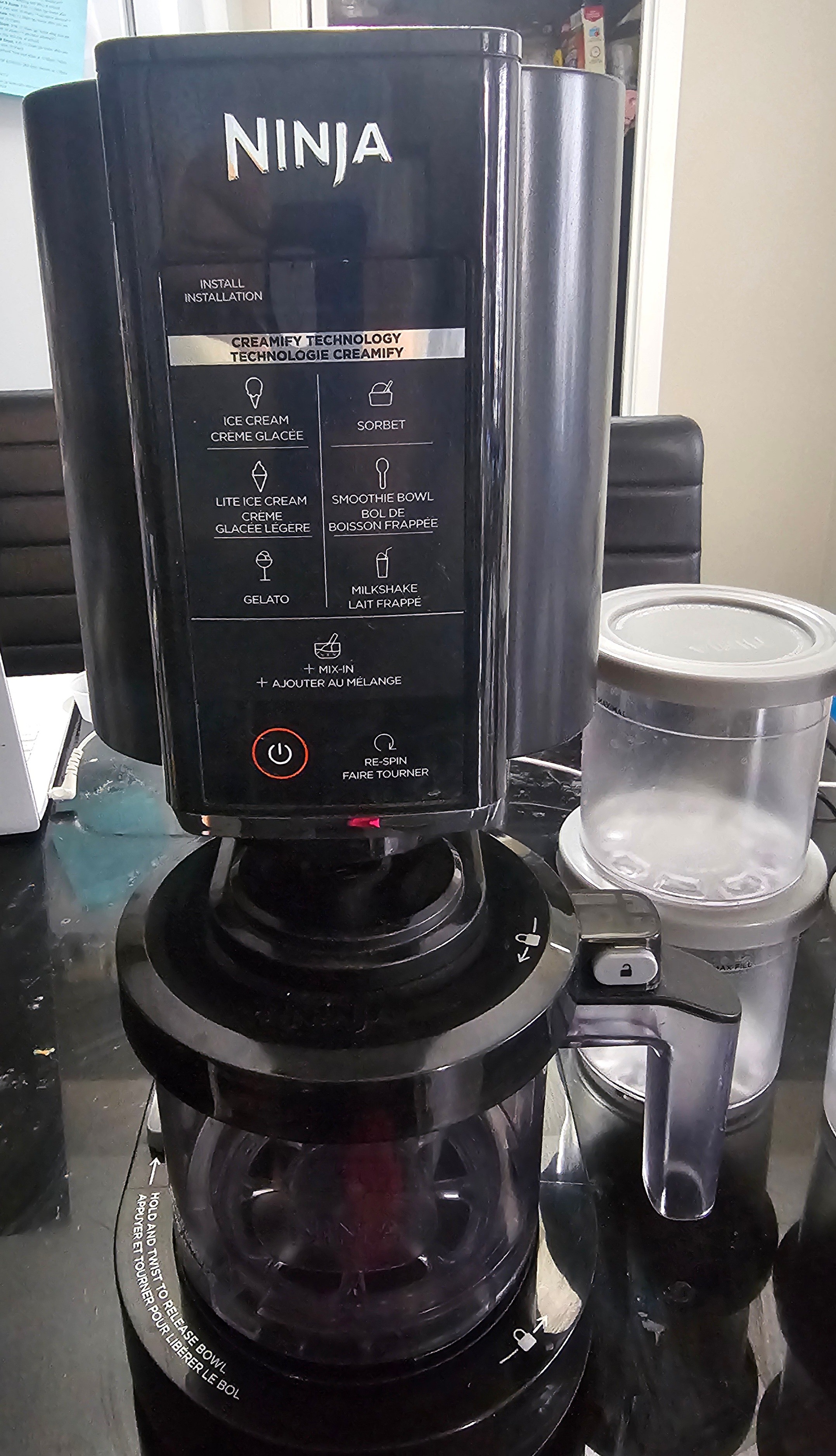 Ninja CREAMi Ice Cream Maker Model CN302CCO