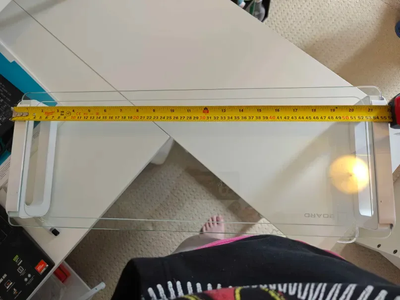 Tempered Glass Monitor/Laptop Stand Riser with 3 USB ports image indicator(4)