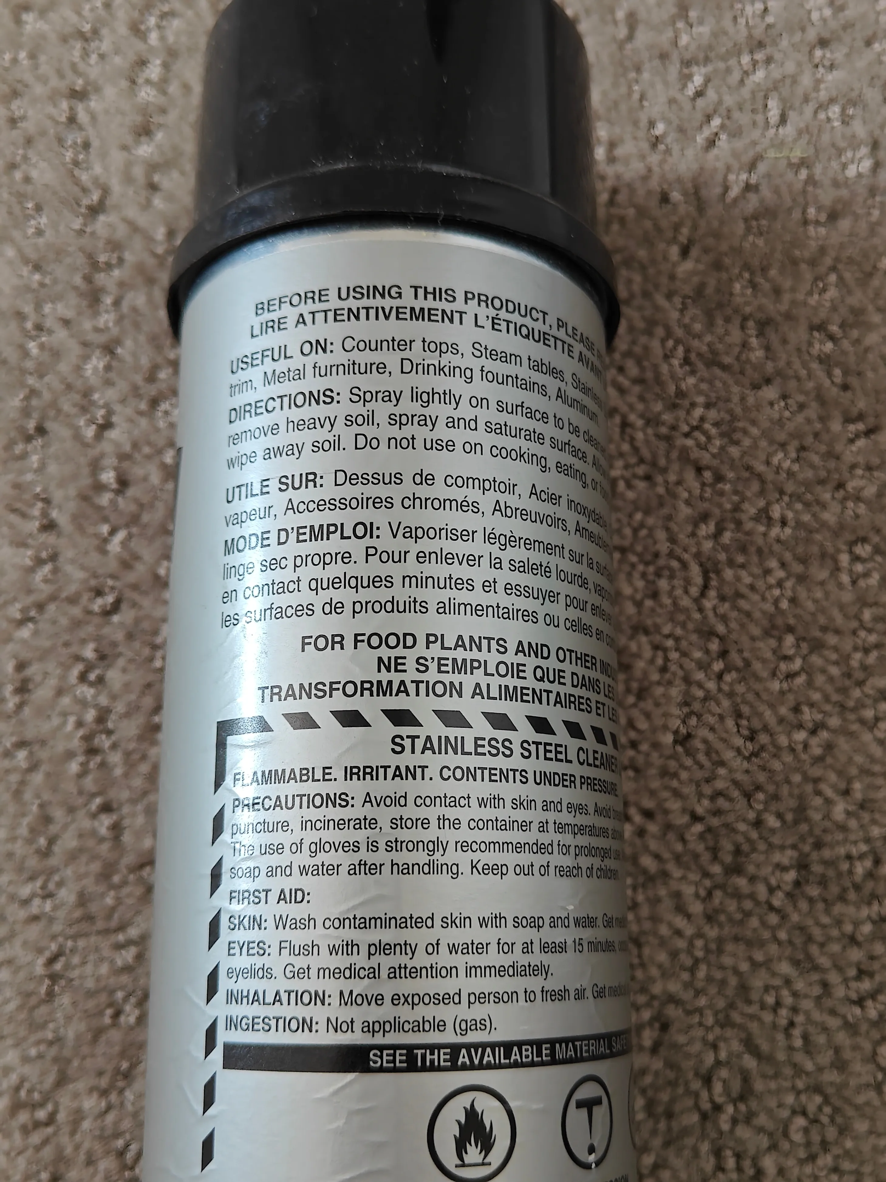 Zep Stainless Steel Polish Cleaner - 591ml / 20oz - Count 4 image indicator(3)