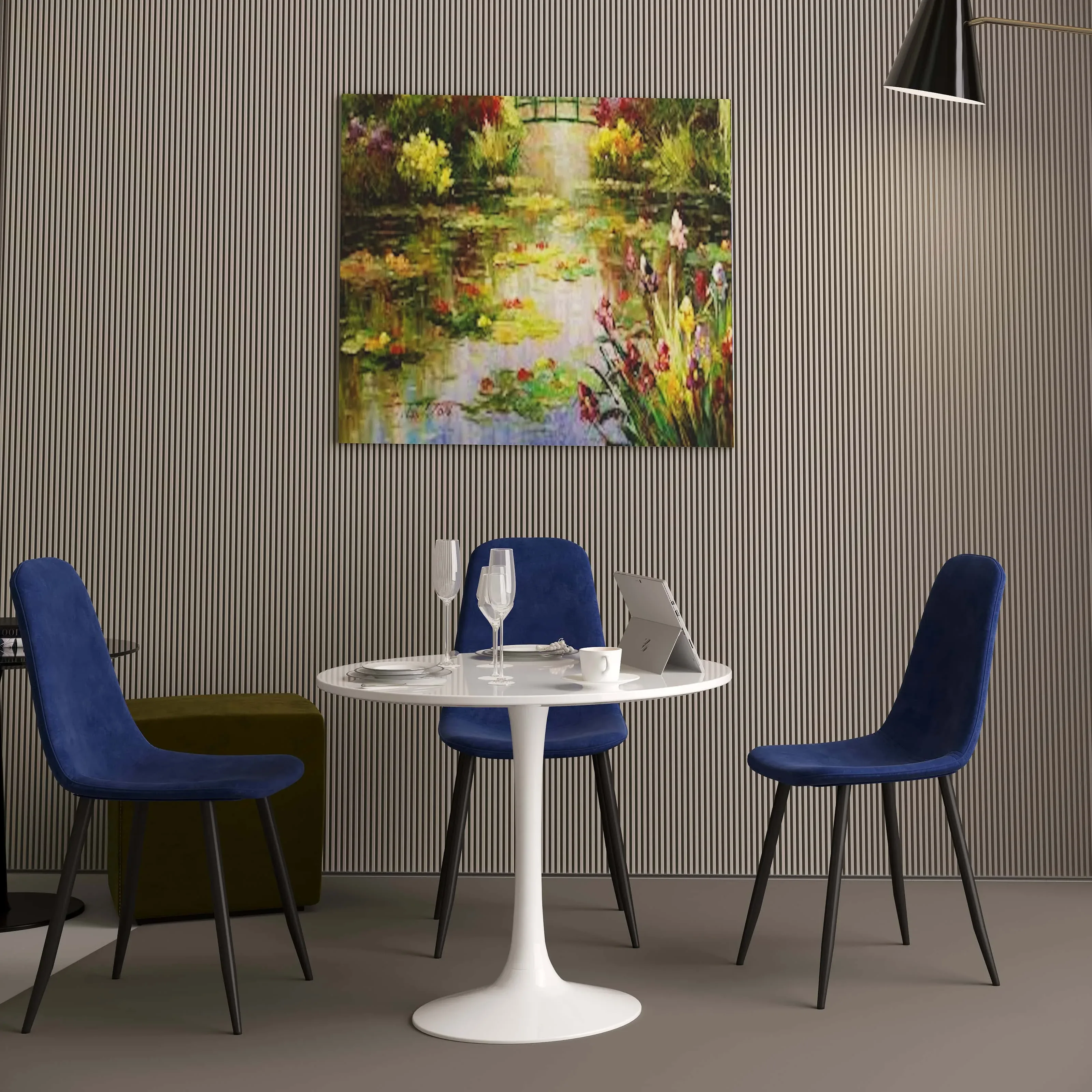 Dining Set – 32" Table + 4 Chairs | Brand New & Warranty