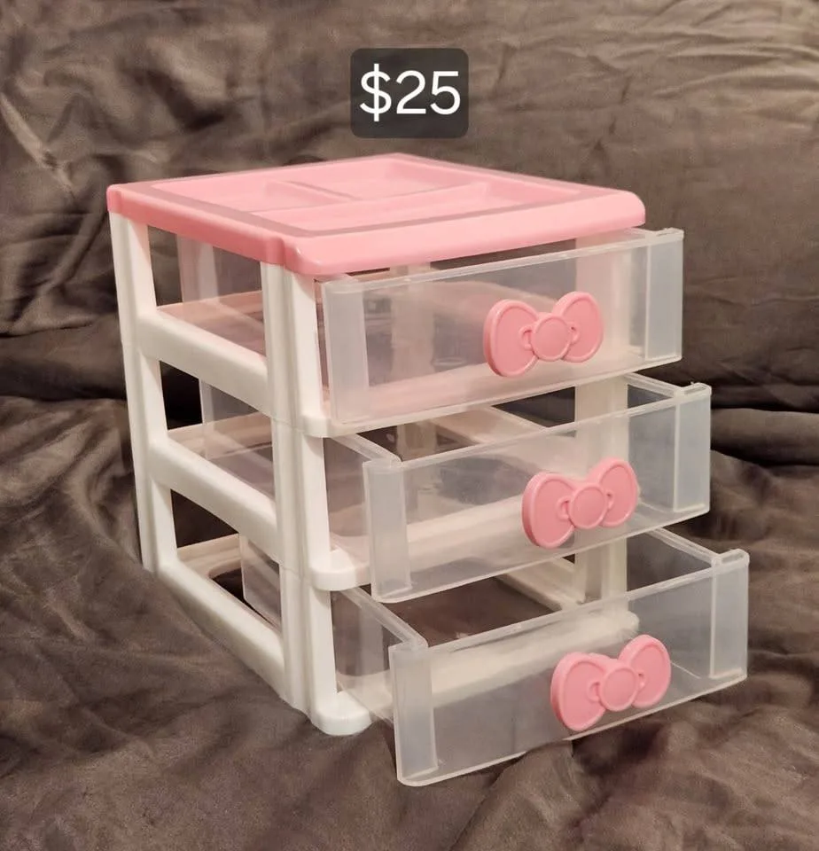 Hello Kitty makeup storage organizer image indicator(3)