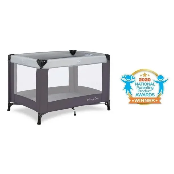 Brand new in box Portable Play Yard for Babies - Grey thumbnail