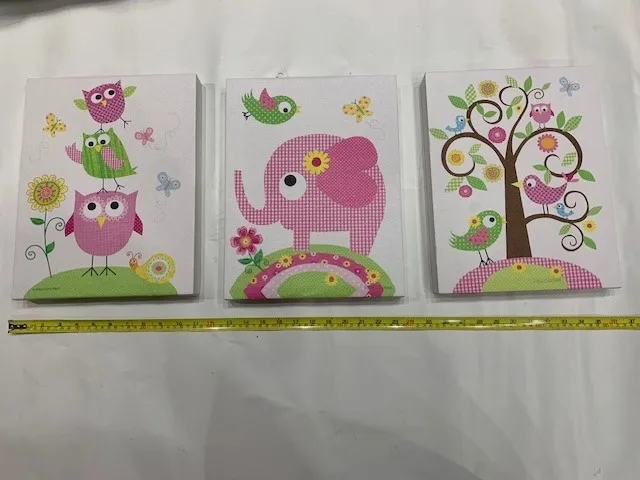 Children's Wall Decor - set of 3 thumbnail