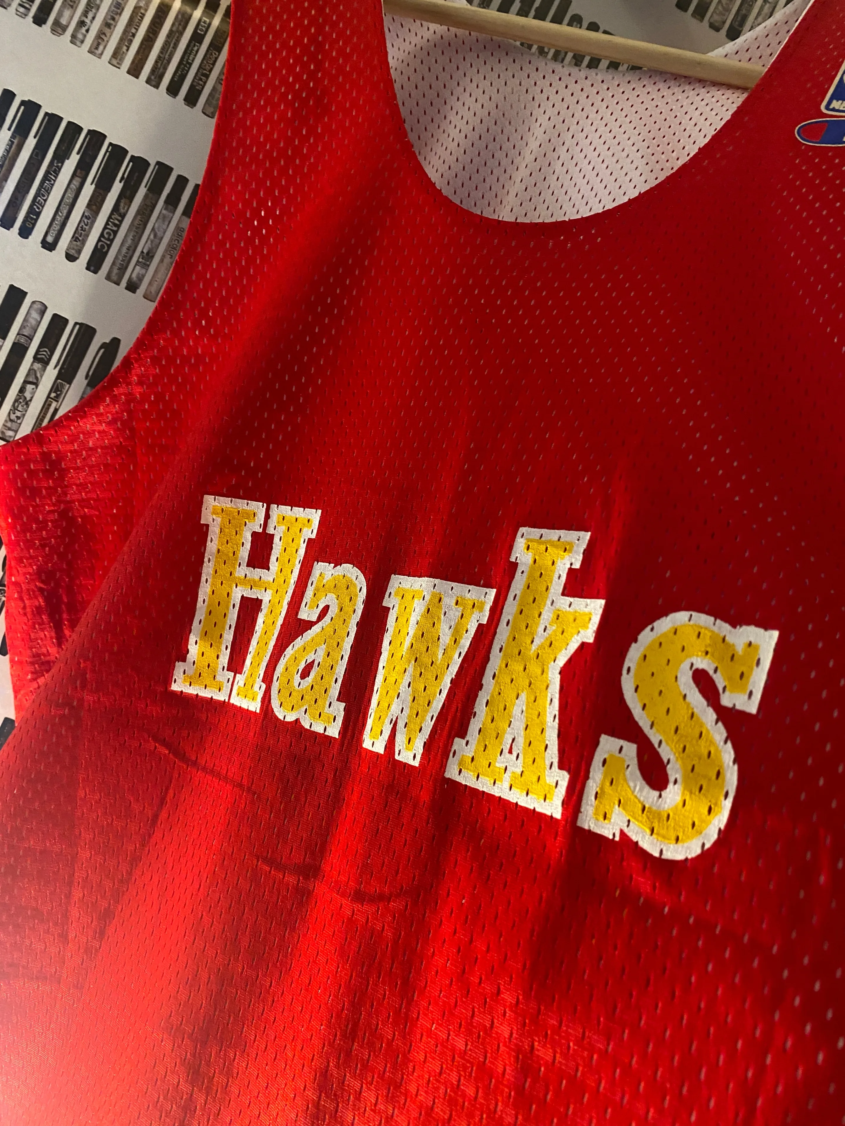 Champion - Atlanta Hawks vintage Reversible practice jersey 1992 image indicator(3)