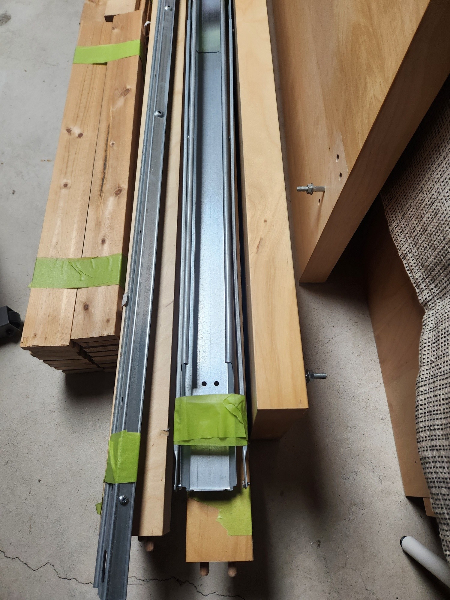 Ikea Malm Queen Headboard & Bedframe with Nightstands - photo 5