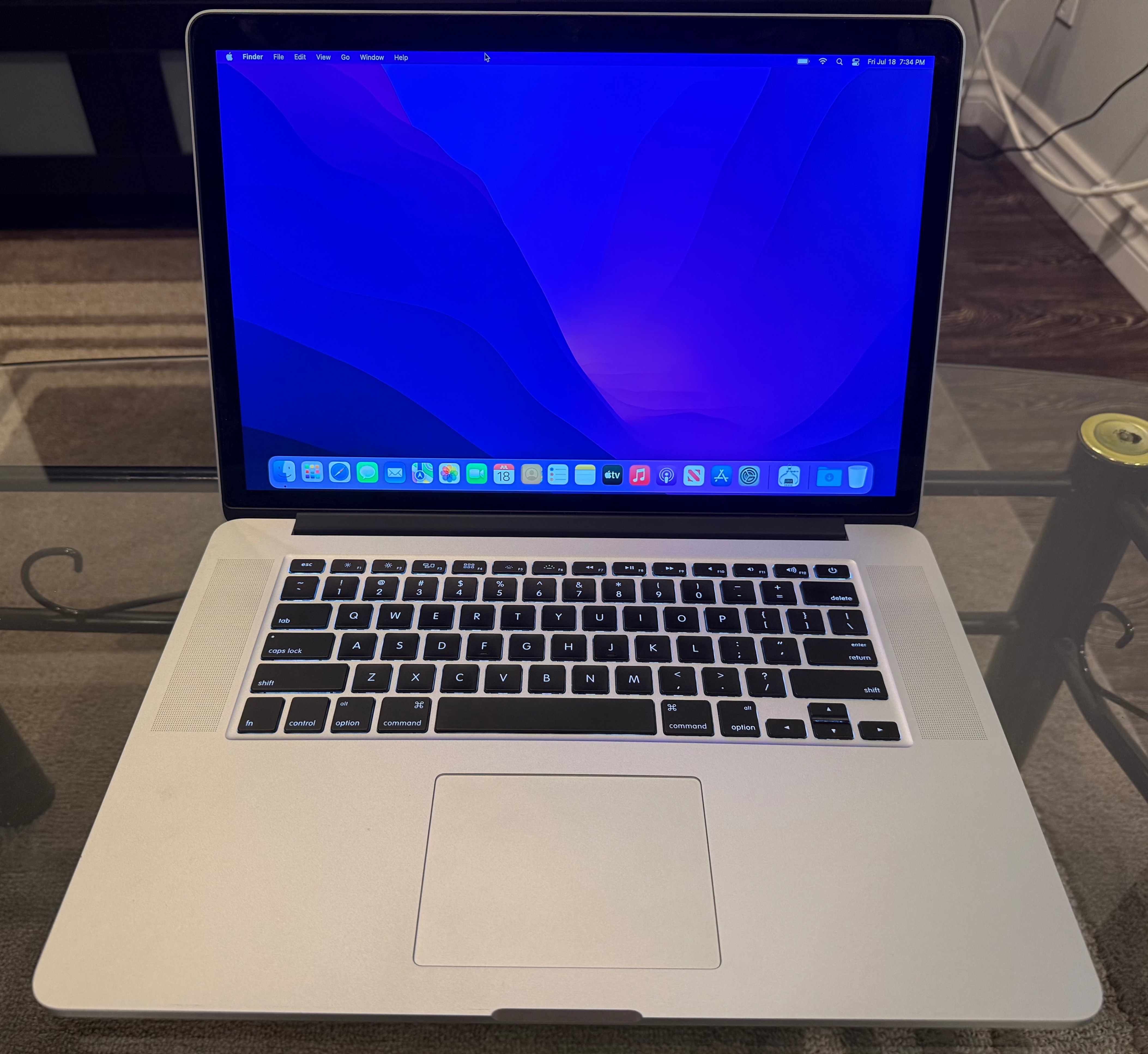 Mid-2015 Macbook Pro 15 inch (2.5Ghz, Radeon R9, 512GB)