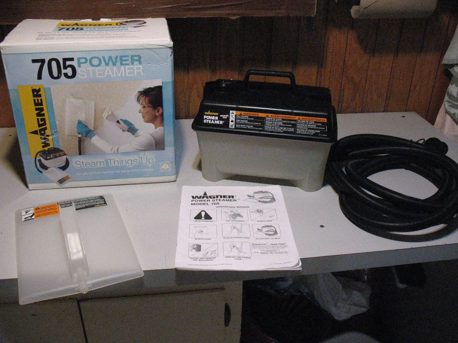 Wagner Corded Wallpaper Remover/Steamer, BRAND NEW image indicator(10)