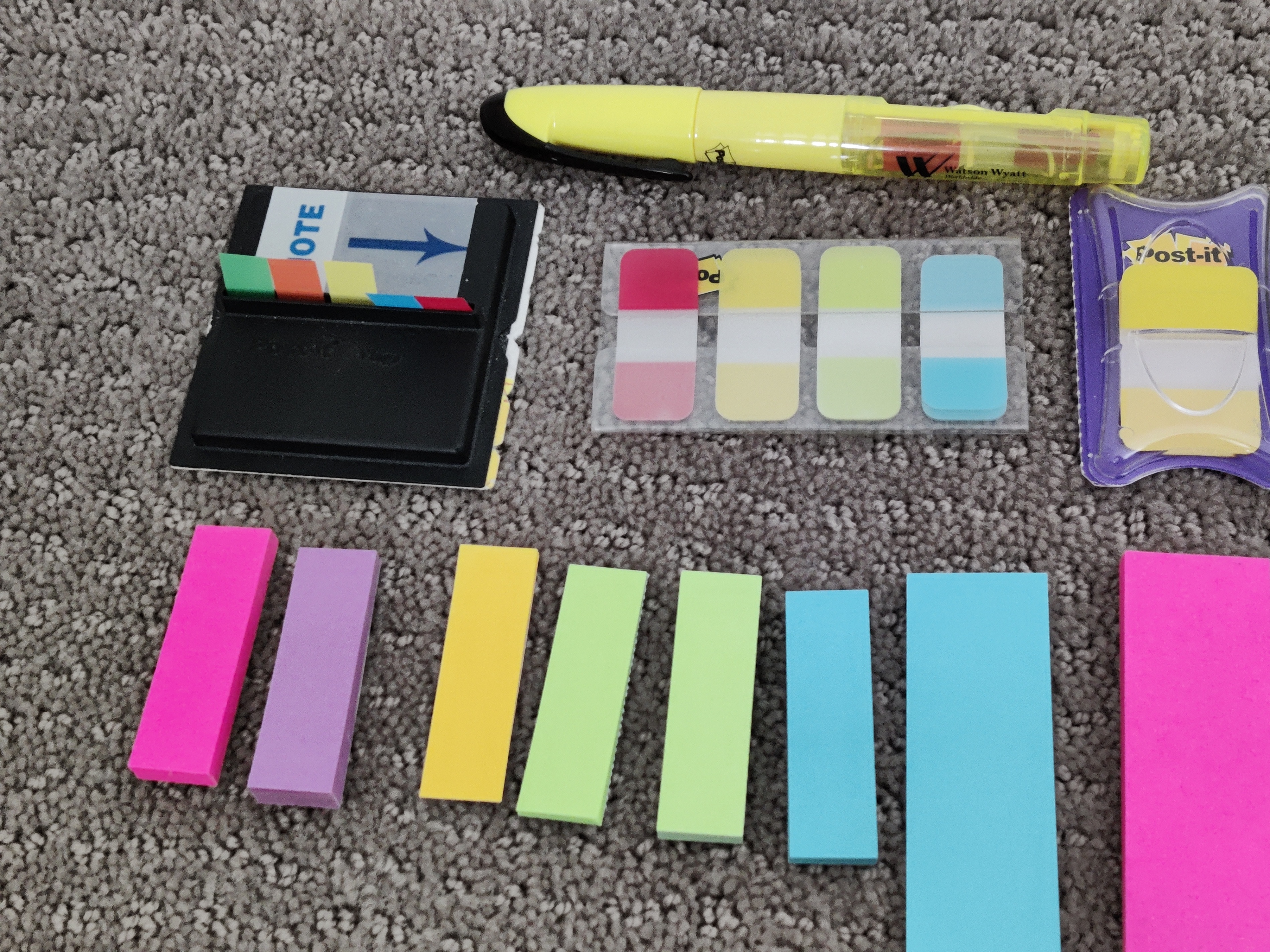 Post-it Page Markers / Flags Dispensers / Bookmark Sticky Notes - photo 2