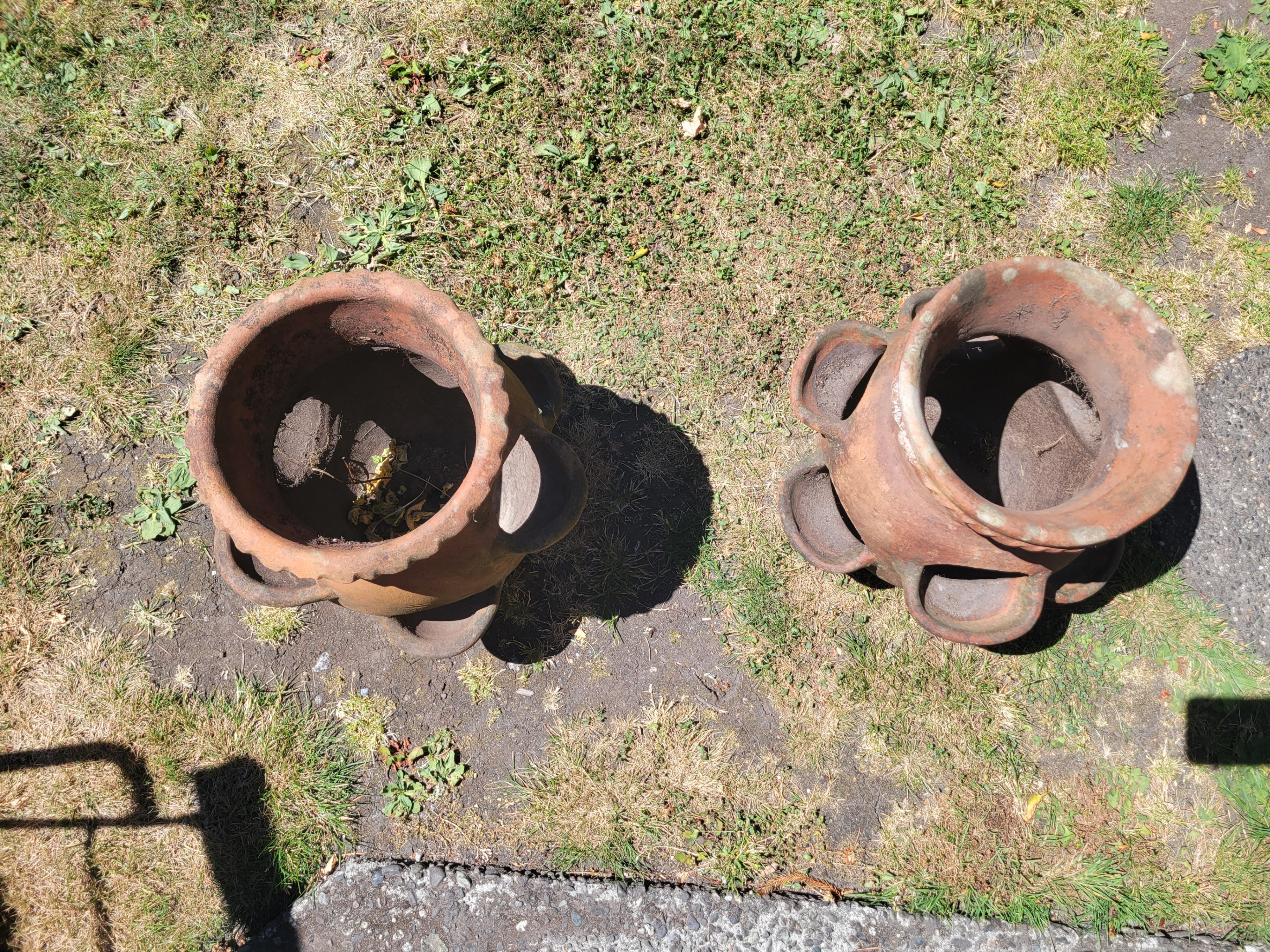 Terracotta Tiered Planter Pots – Set of 2 - photo 3