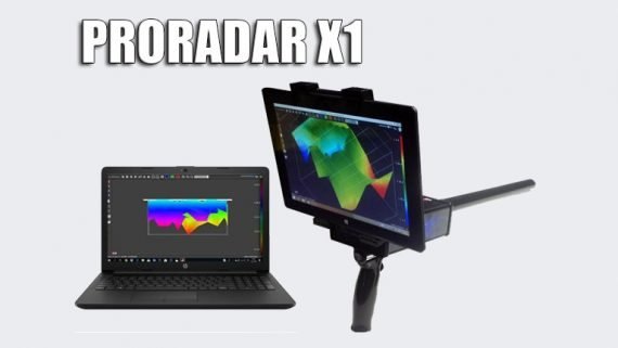 DRS Proradar X1 PRO Metal & Gold Detector LONG RANGE (+Laptop) - photo 5