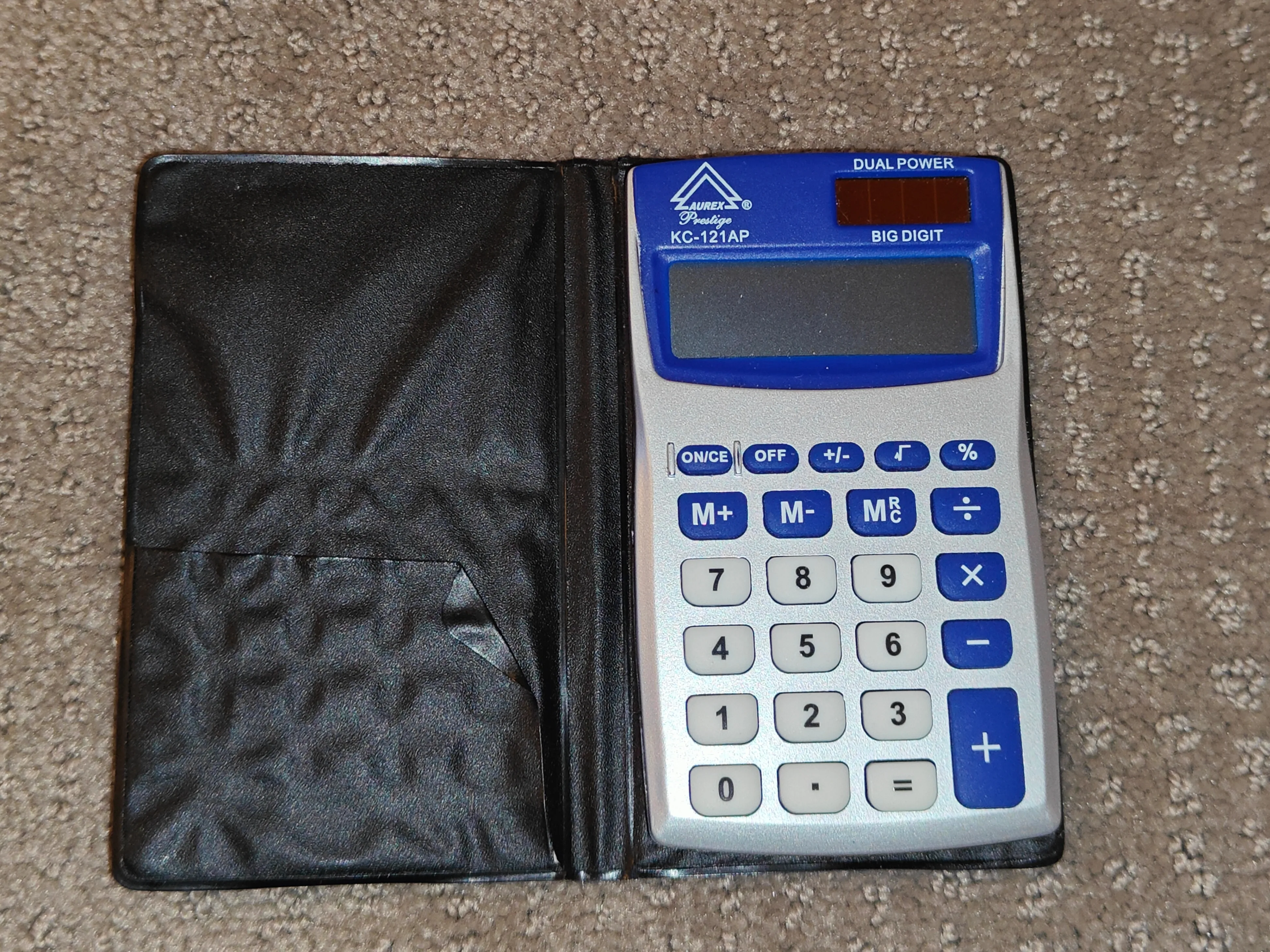 Soft Cover - 8 Digit Pocket Basic Calculator thumbnail