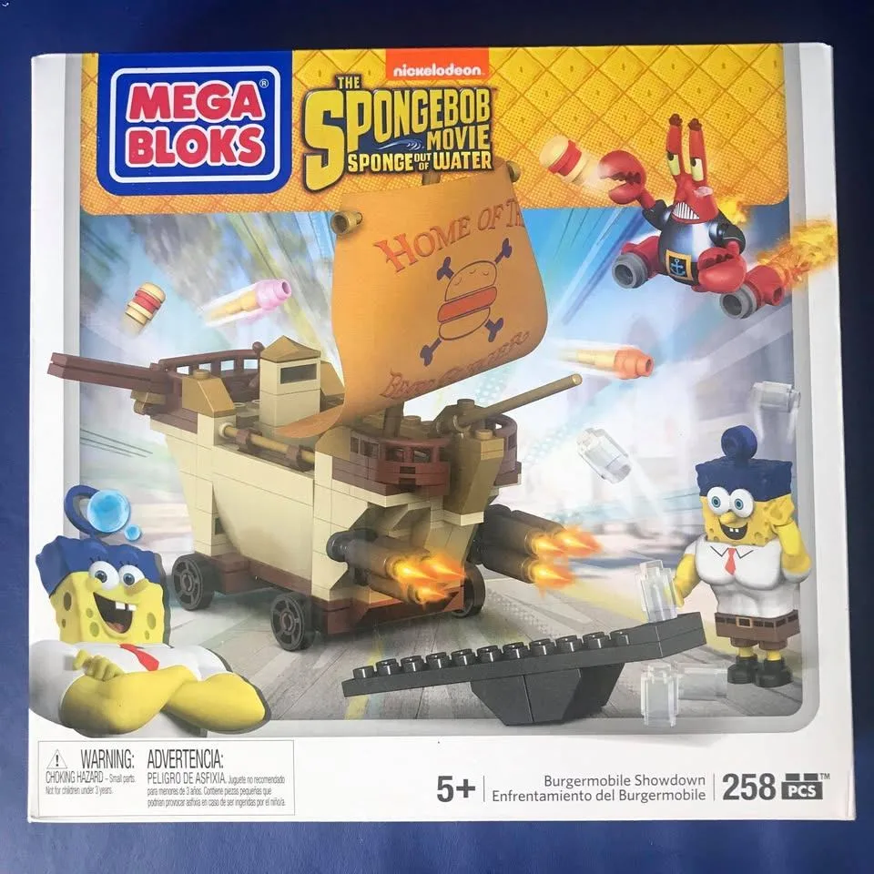 Mega Bloks Spongebob Squarepants Sponge Out Of Water thumbnail