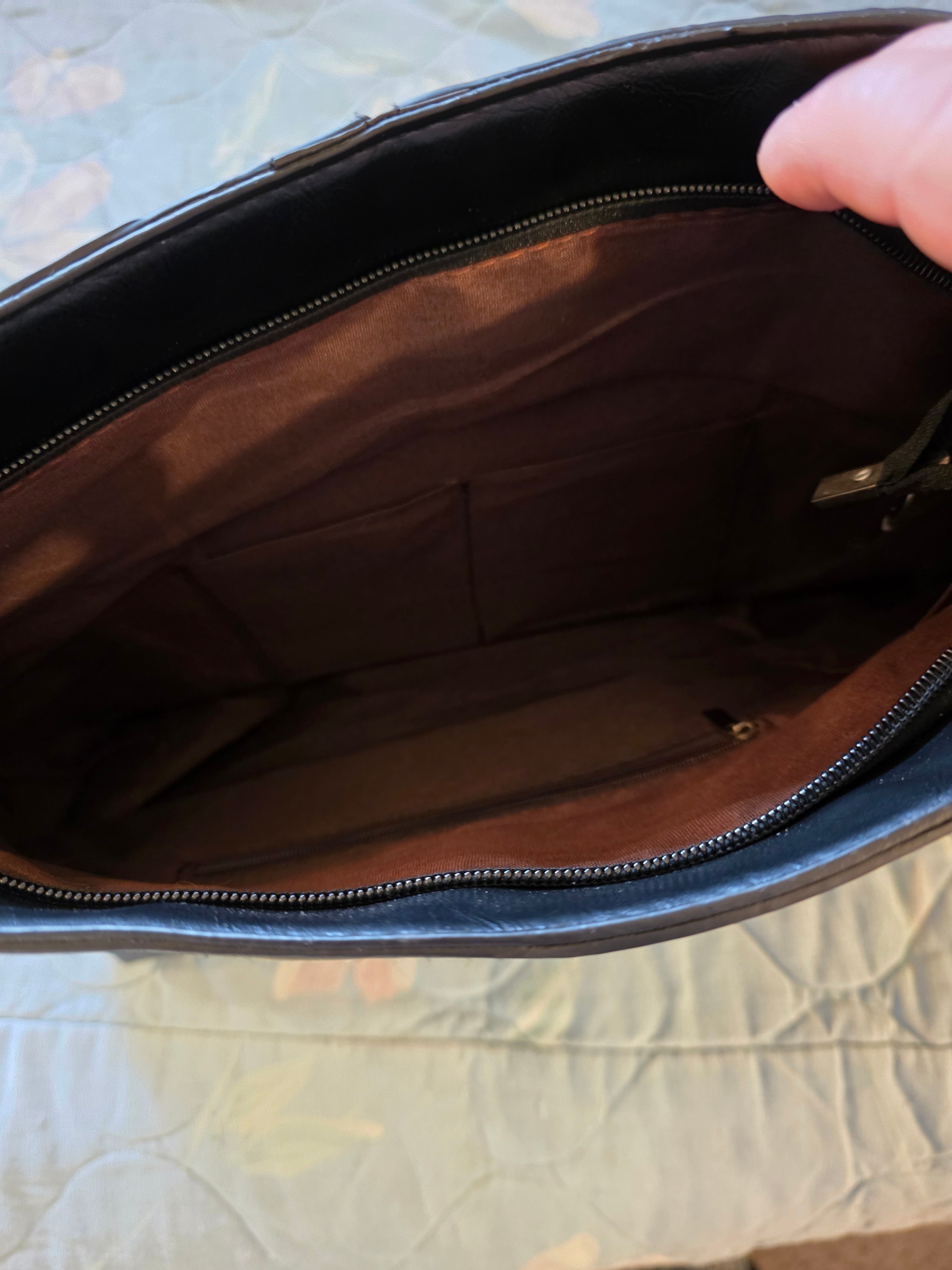 Black and Brown Hand Bag - photo 2