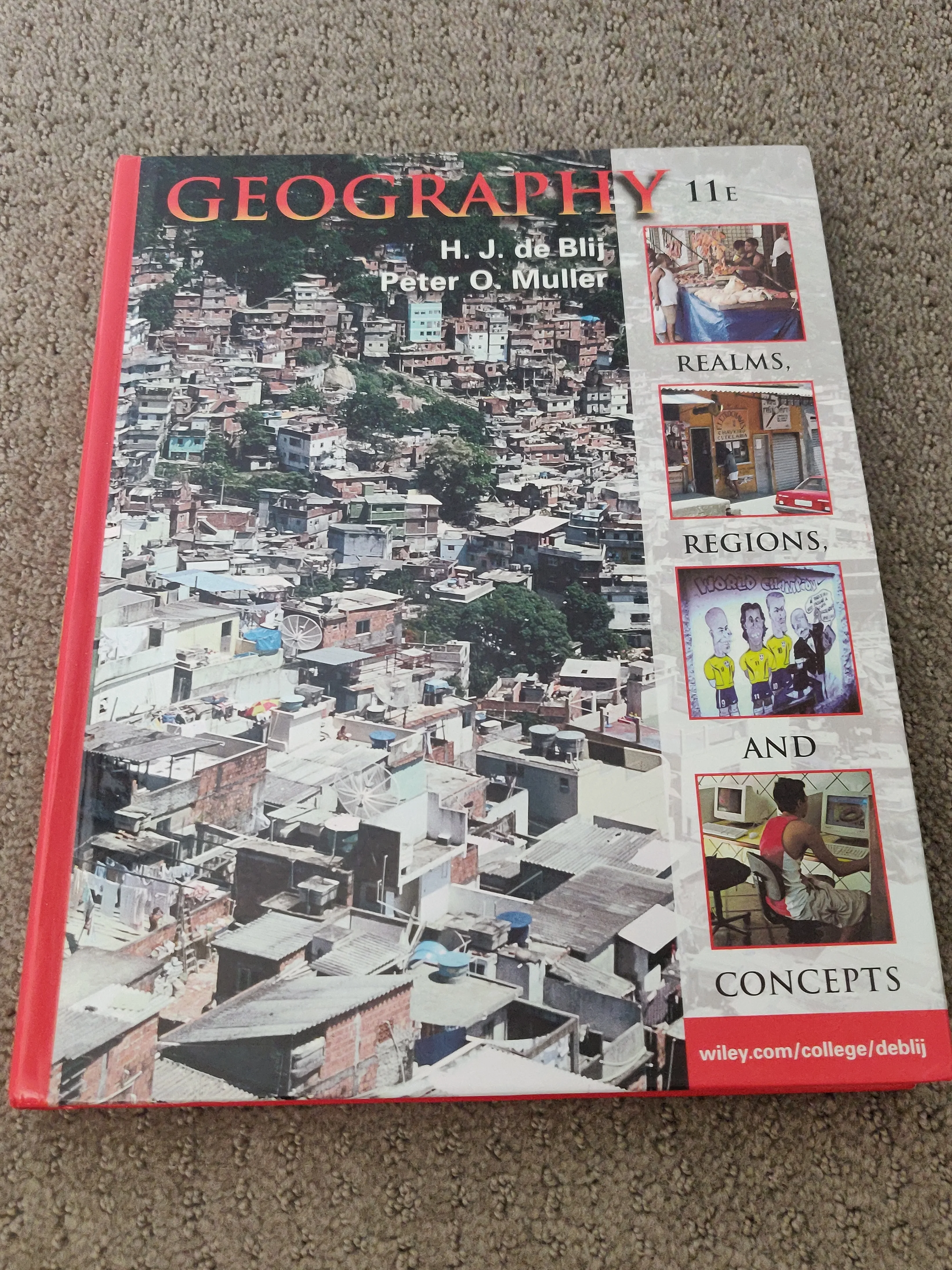Geography - 11 Edition - H.J. de Blij / Peter O. Muller thumbnail