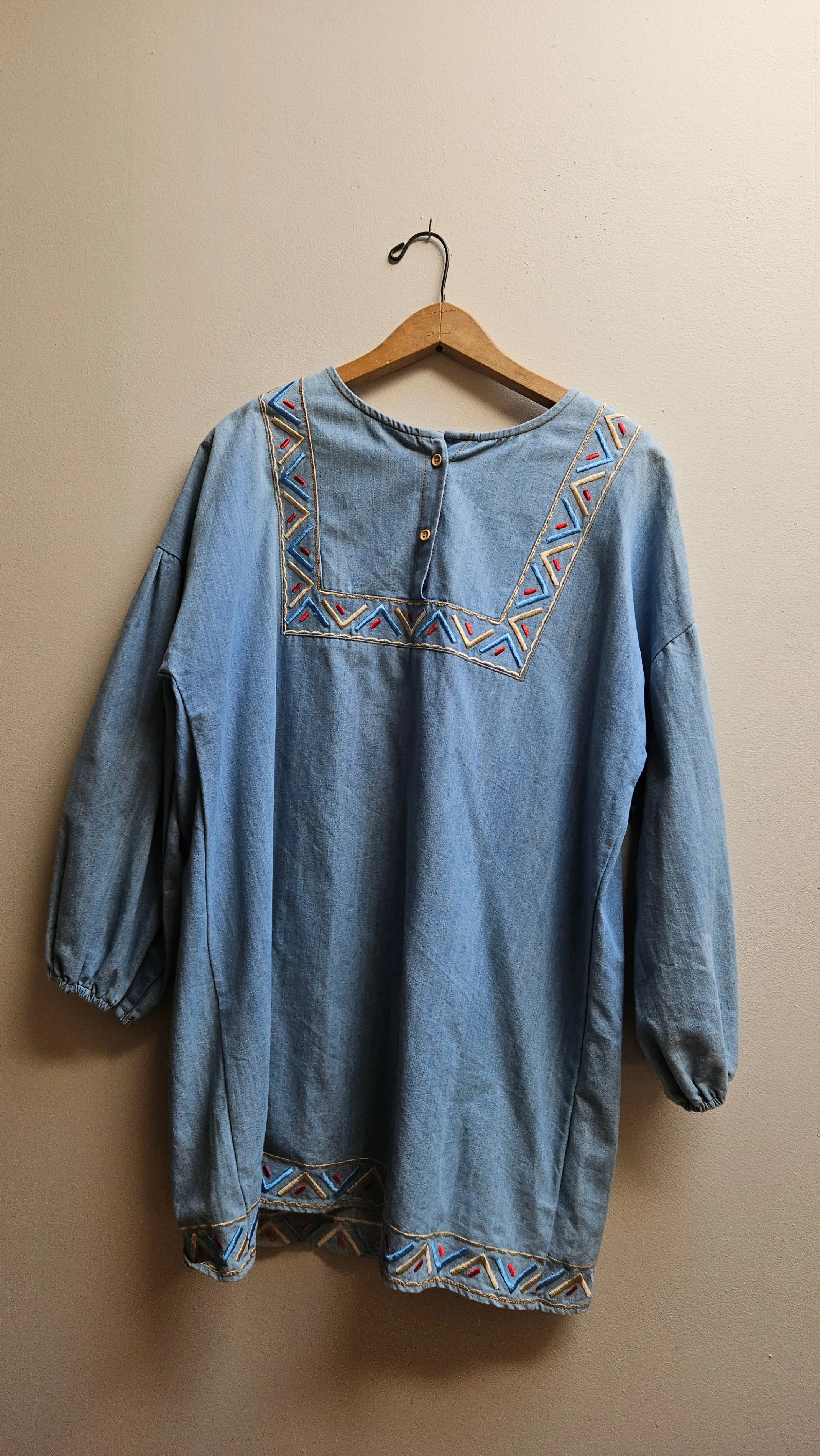 31 Fashion Denim Blouse thumbnail