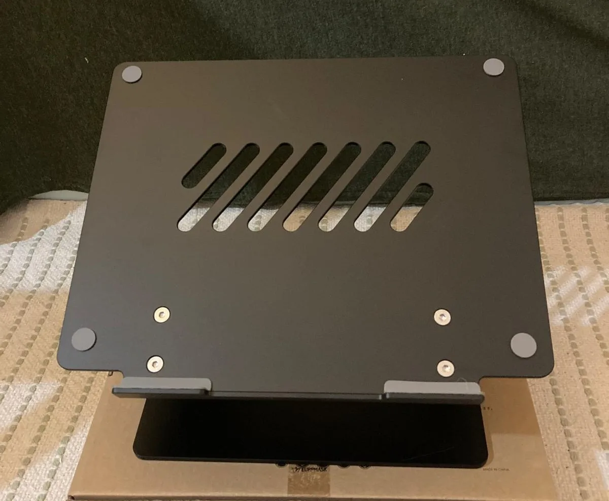 Adjustable Laptop Stand – Fits up to 17", Ventilated & Ergonomic thumbnail